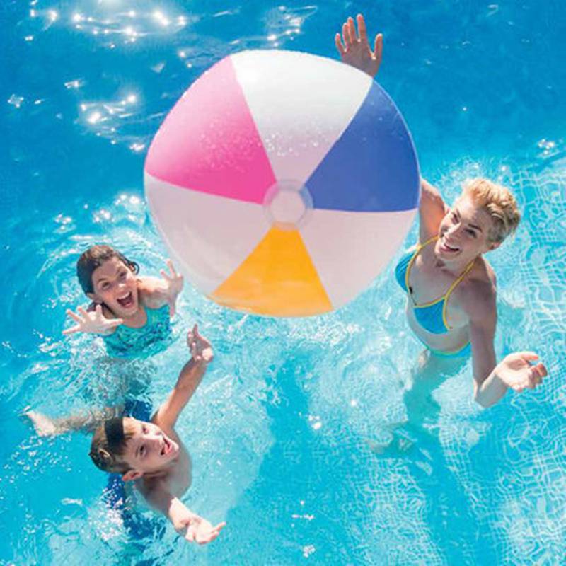 Genuine Intex Beach Ball Four Color Elastic Play Aquarius Children Game Beach Ball Adult Swimming Pool Aquarius Handball