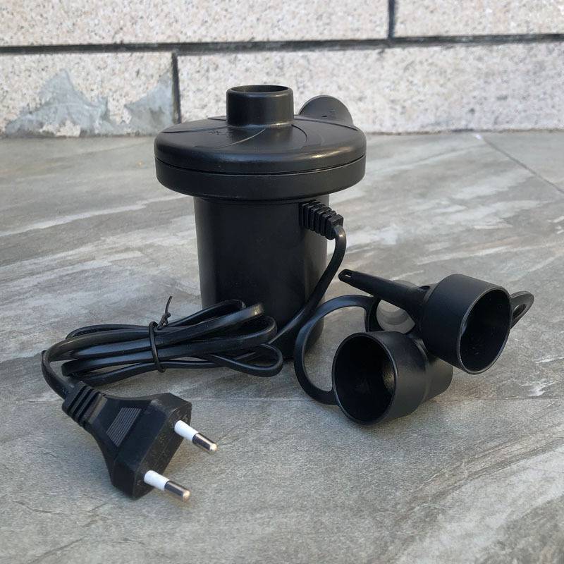 Plug -in inflatable pump