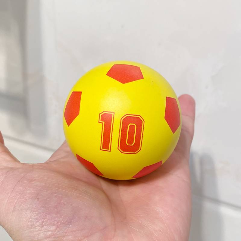 6cm small yellow football
