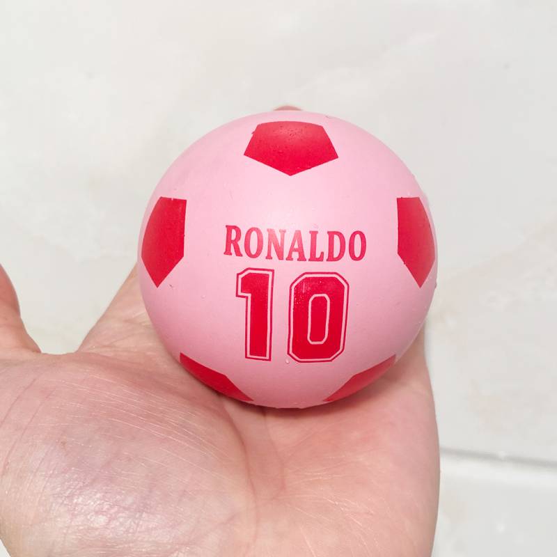 6cm trumpet pink small football