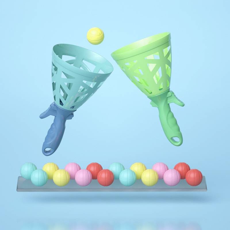 2 large transmitters [green+blue]+16 balls+shotmake