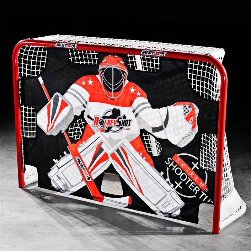 Importing hockey pucks, standard goal sizes, training targets, hockey, goalie, training sheet
