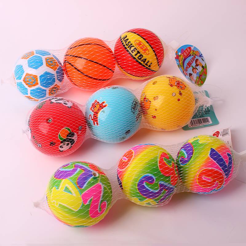 (9 balls) 3 -inch new sports+animal+rainbow figures