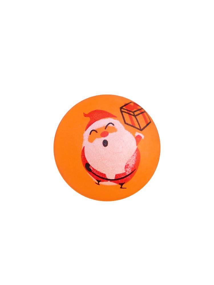 Christmas elastic ball night light ball rubber solid jumping ball toy Christmas gift Children student small gifts for small gifts