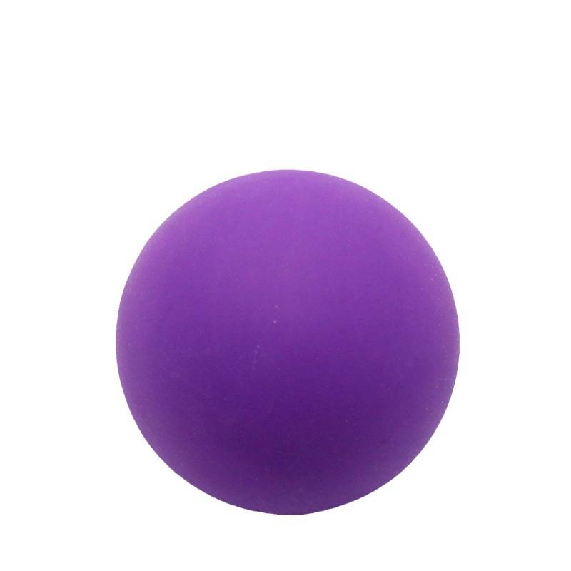 Silicone massage ball relaxes muscle head and feet 6.3cm fitness yoga ball 63mm single -ball hockey fascia ball
