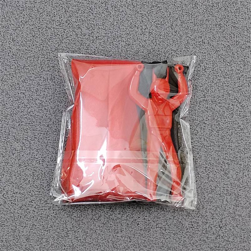 Red parachute one pretend