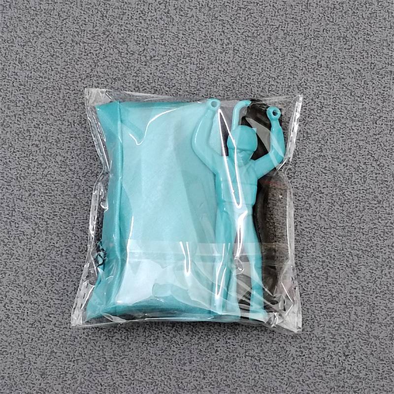Lake blue parachute one installation