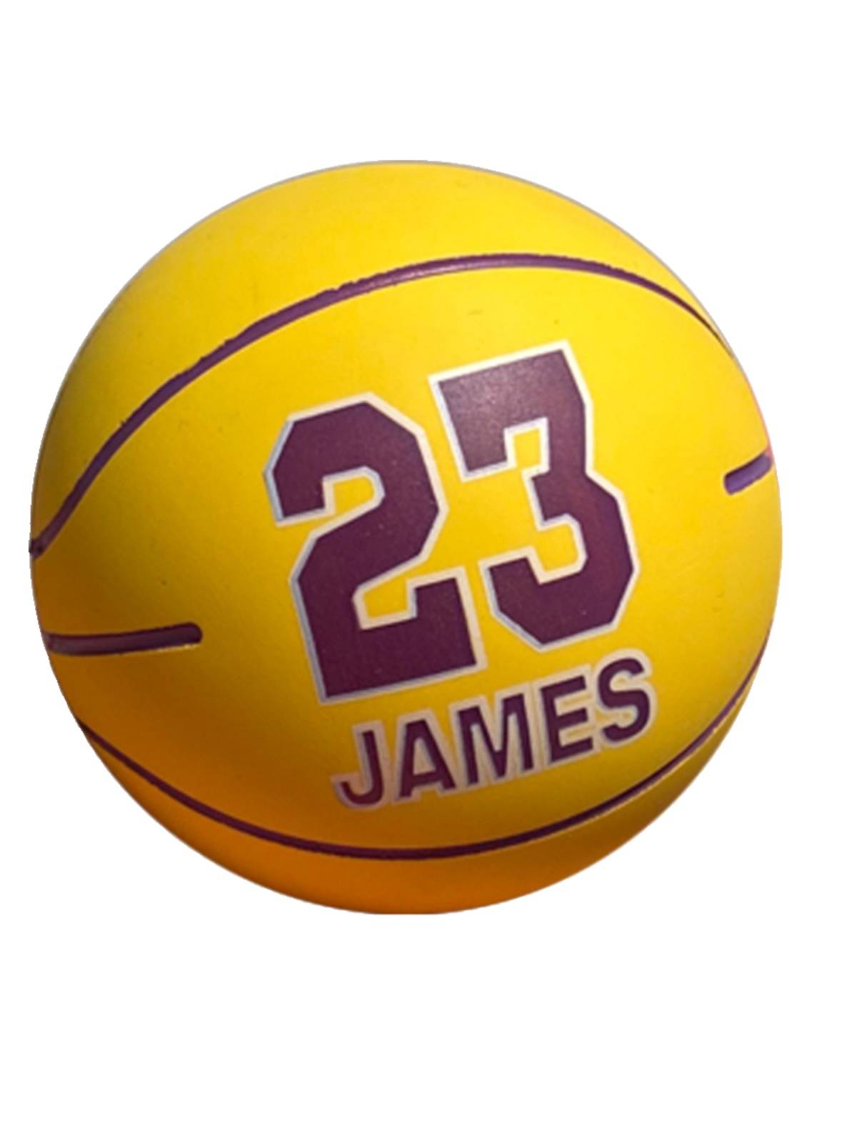 Rubber toy elastic ball Children with inflatable outdoor mini small basketball kindergarten special props birthday set