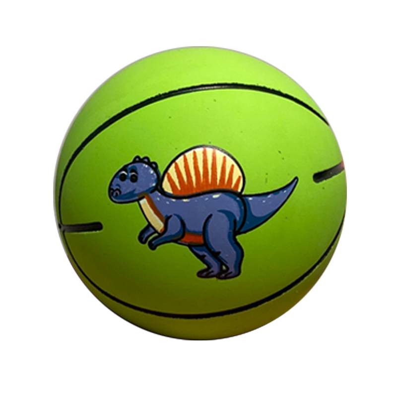 Green dinosaur hollow ball