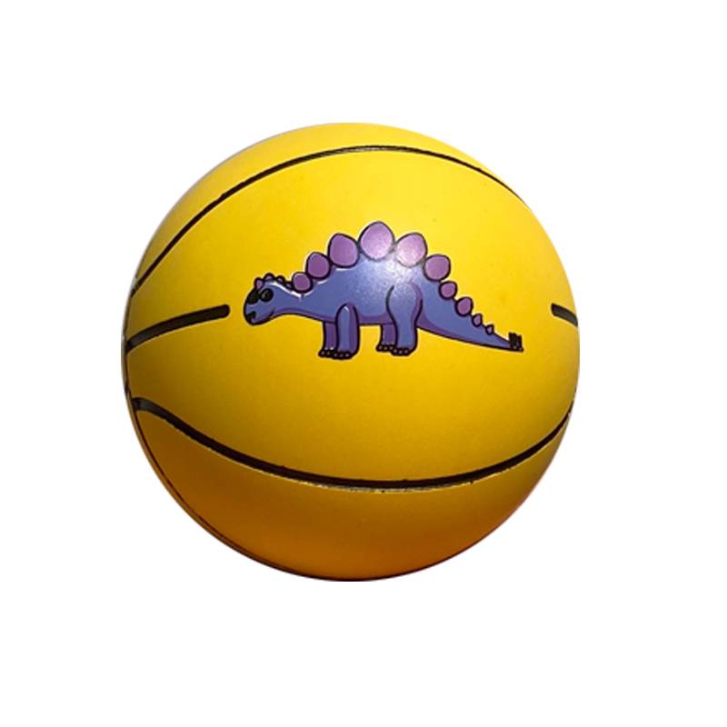 Yellow dinosaur hollow ball