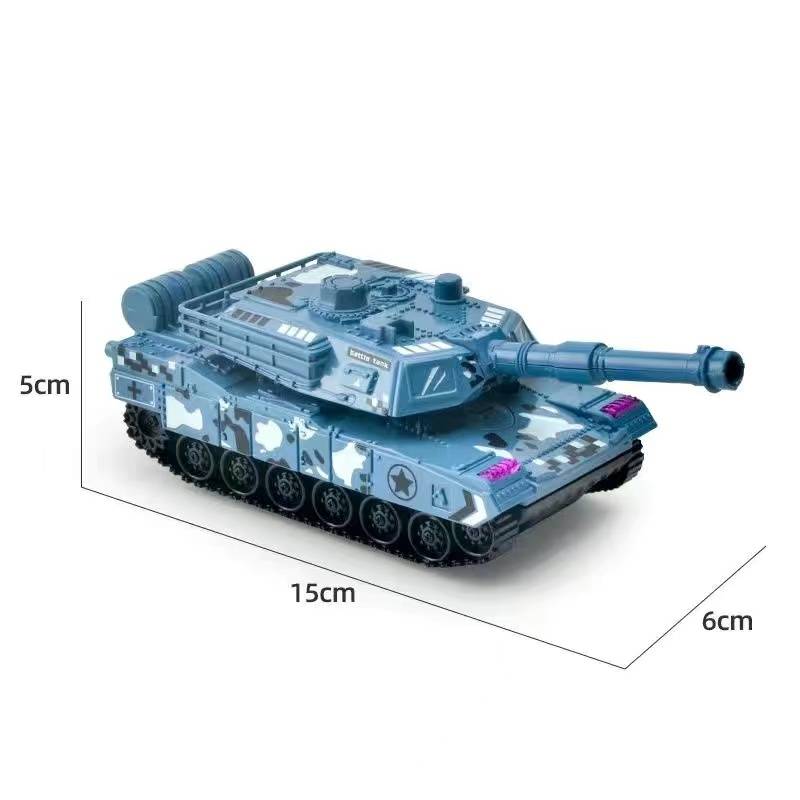 Blue tank [Cannons can rotate 360 ​​°]