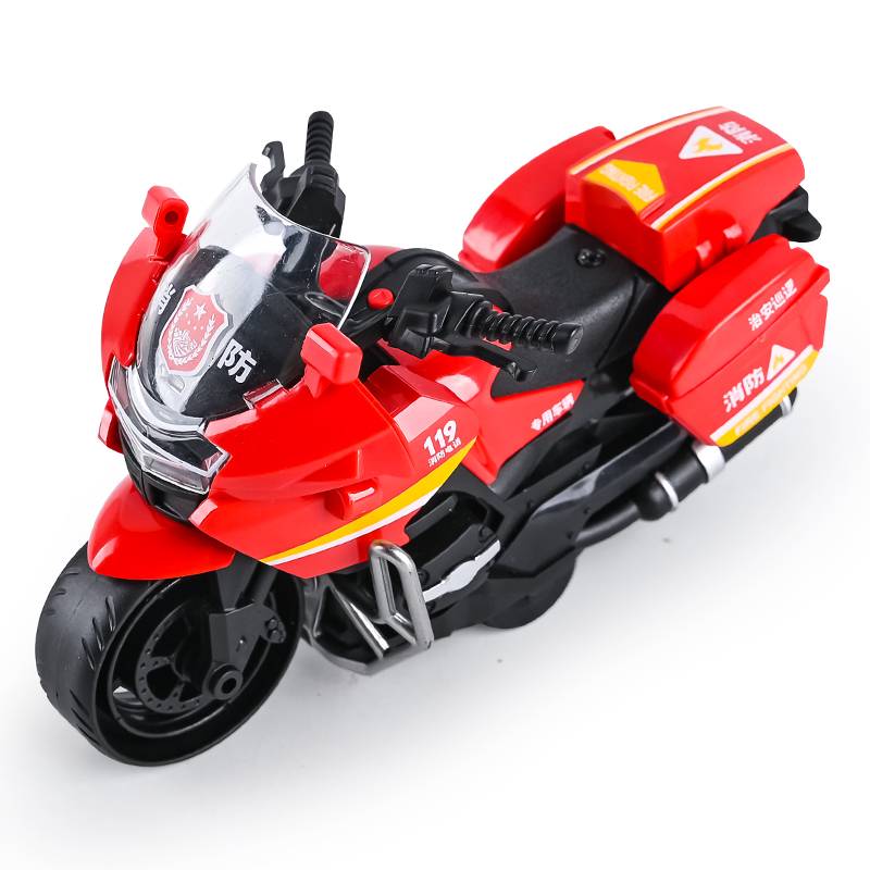 Fire -fighting motorcycle [can be opened with trunk]