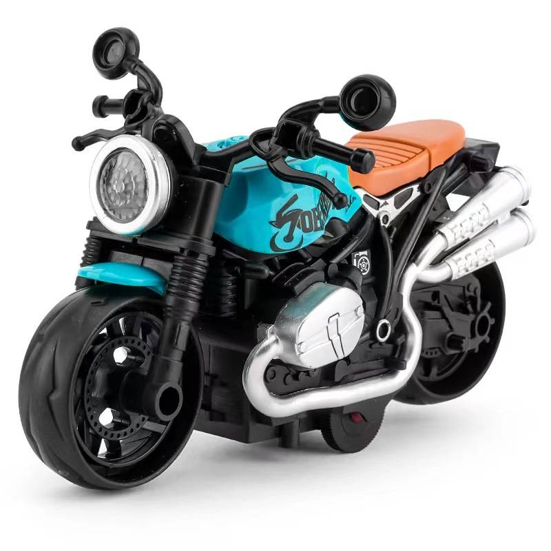 Blue latte motorcycle
