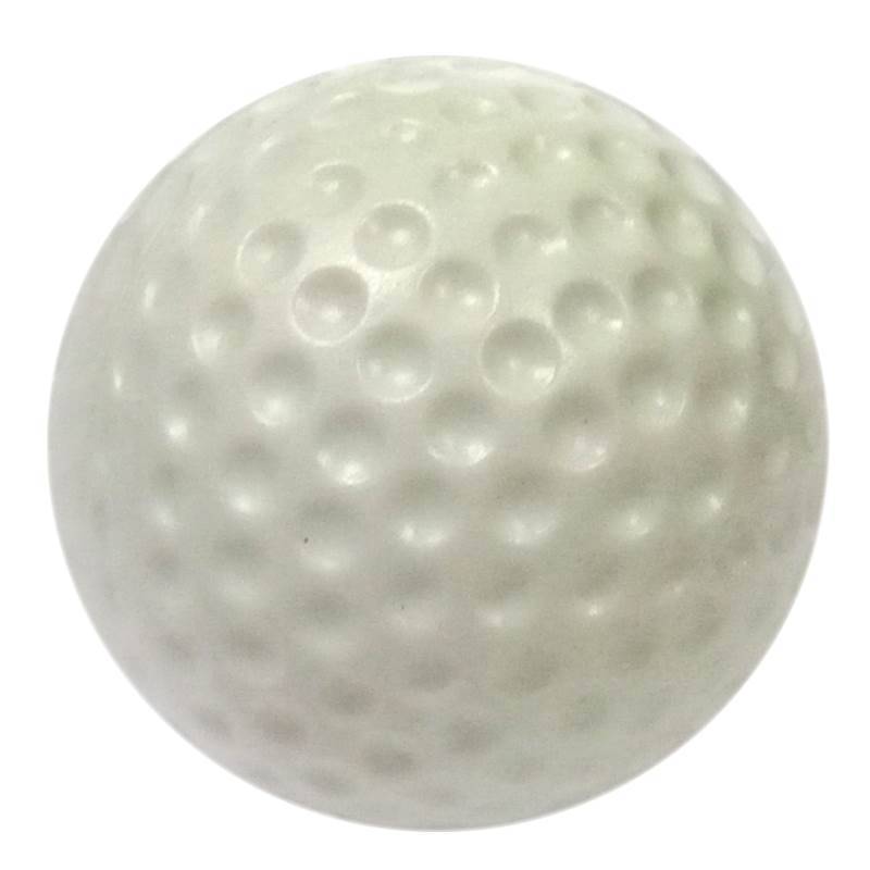 Hanged hard plastic ball DIY small color toy children golf PE pop -up ball with small ball balls