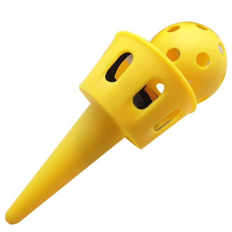 Thick yellow of the ball