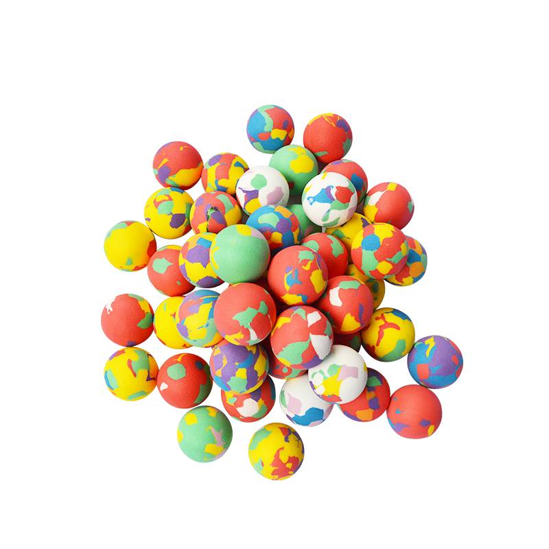 Solid Sponge Ball EVA Elastic Ball Bullet Ball Ball Ball Naughty Castle Glutter Ball Children's Toy Ball