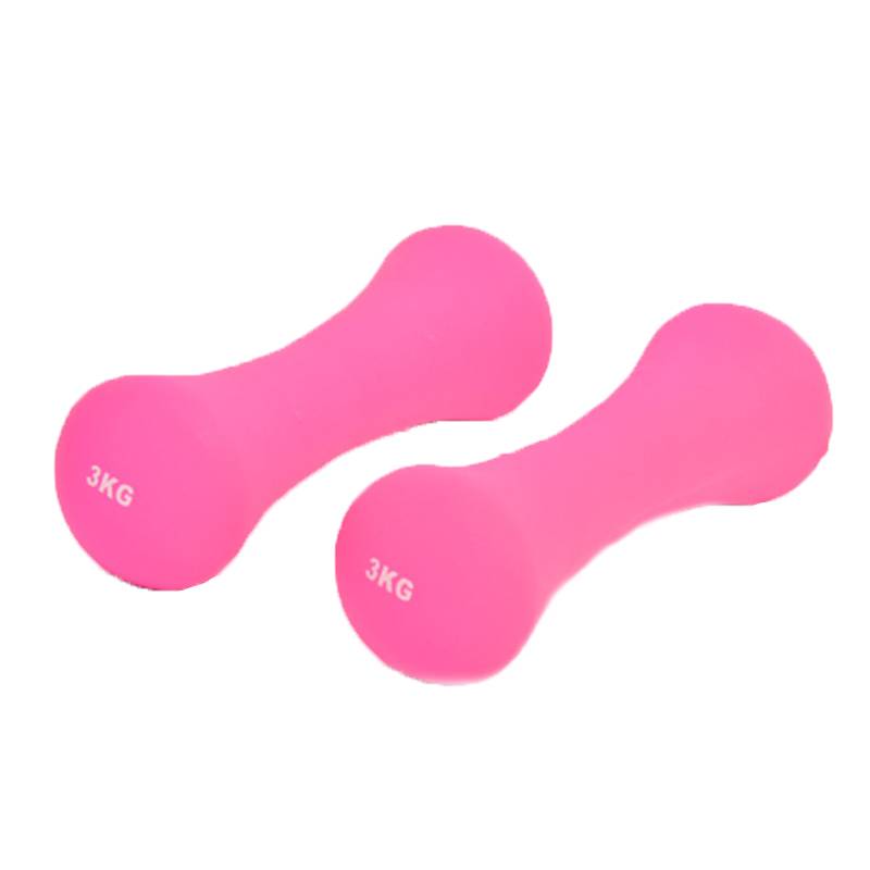 Hengda dipping cast iron bone dumbbell dumbbell girls small dumbbell house fitness children and women -style practice arm fitness equipment