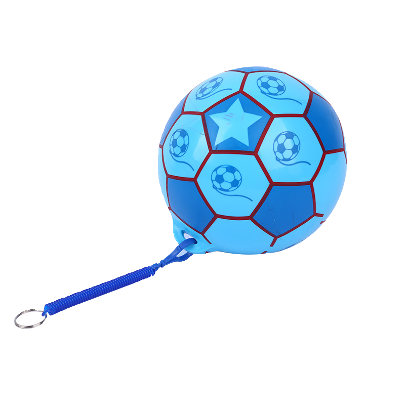 Children's chain football watermelon ball massage ball inflatable toy Blue ball auction Popular ball exercise band -stuffed ball leather ball