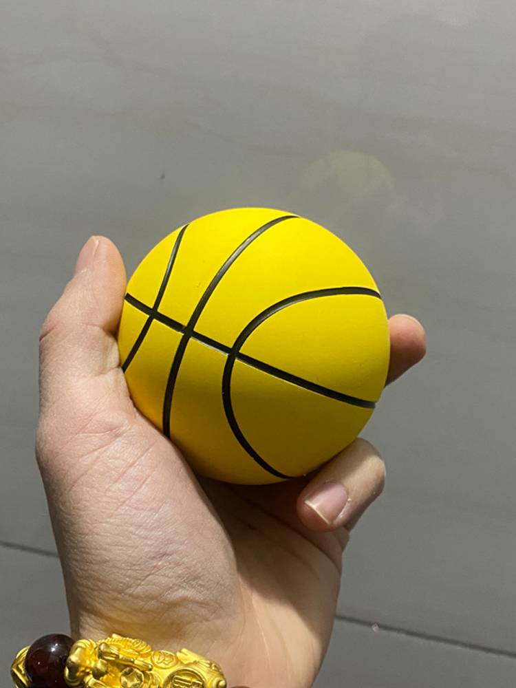 Candy color 7.5cm rubber hollow -free and elastic ball baby toys toys soft high elastic decompression ball