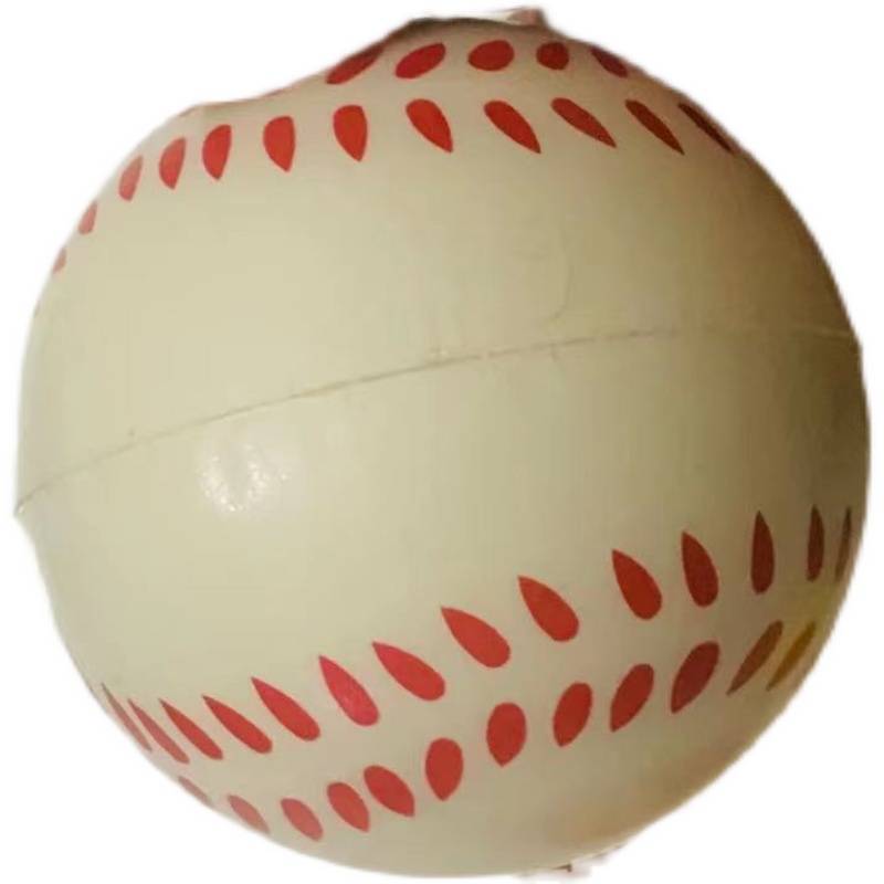 10 cm sponge solid baseball 1