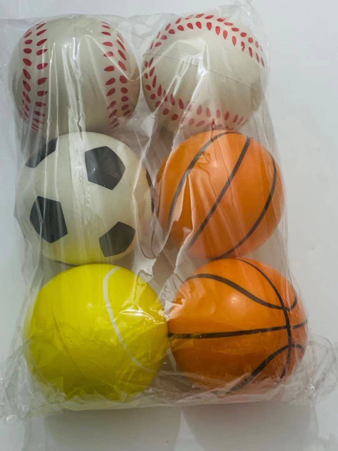 10 centimeters of sponge solid heart ball mixed 4
