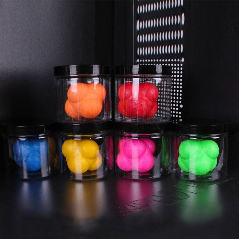 Boxing speed training ball reaction ball changes to the ball elastic ball hexagonal ball agile ball tennis children