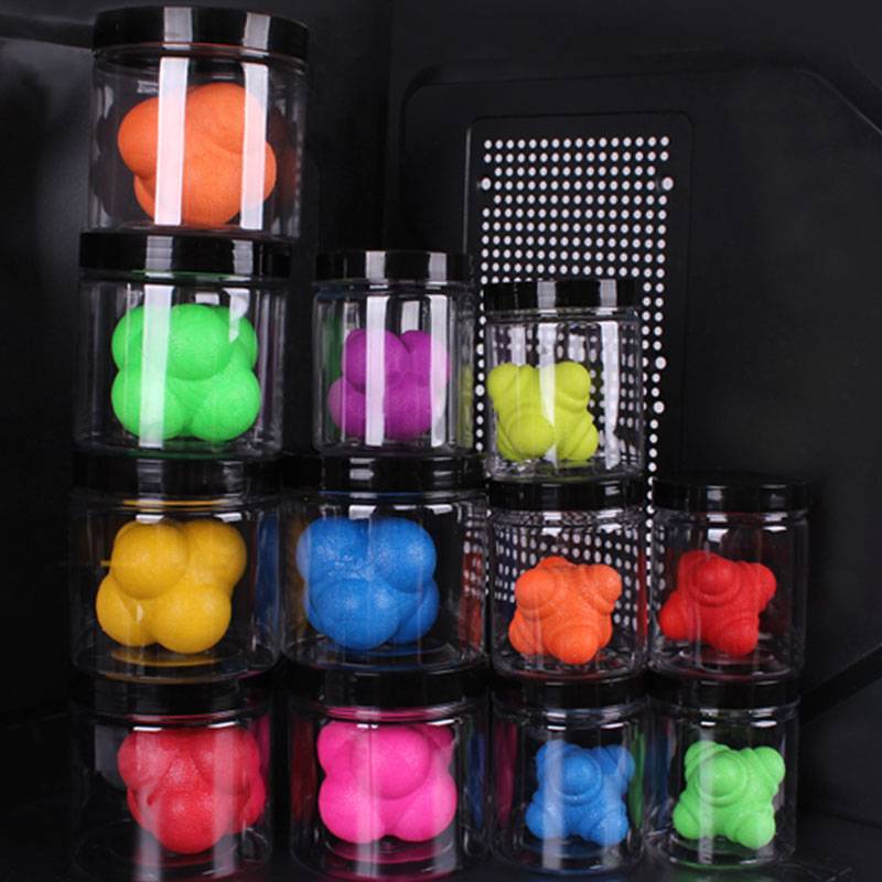 Boxing speed training ball reaction ball changes to the ball elastic ball hexagonal ball agile ball tennis children