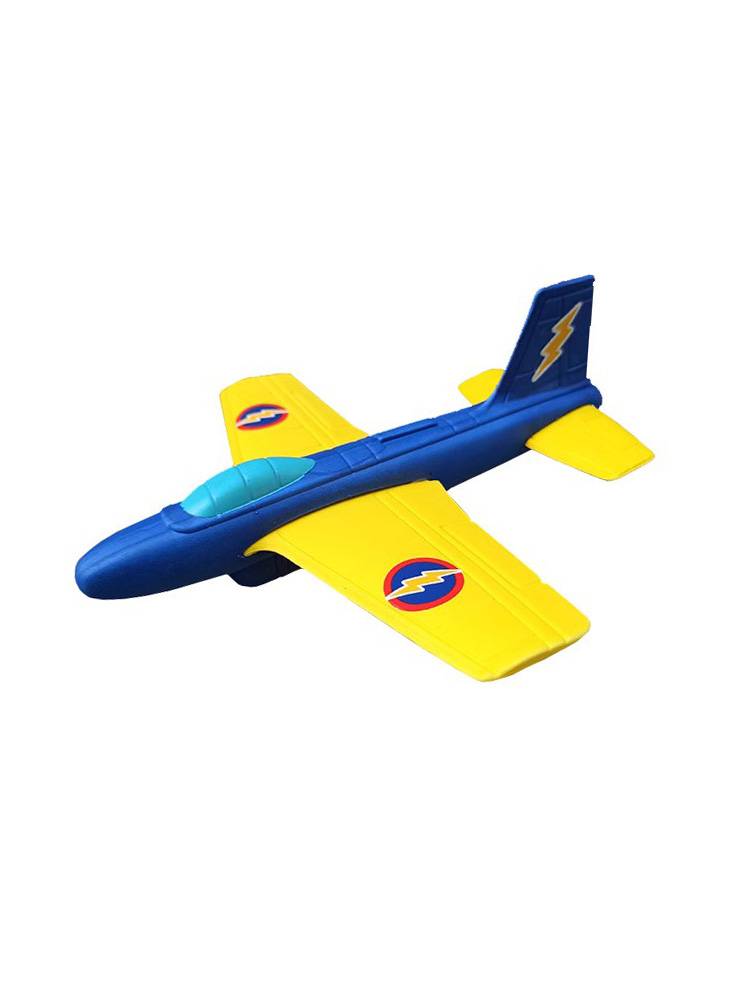 Bubble aircraft hand throw children throw gliding machine Soft outdoor sports small toys back spin -resistant plastic baby 3