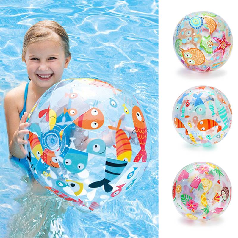 INTEX inflatable beach ball play water ball children swimming beach water toy large beach ball early education volleyball ball