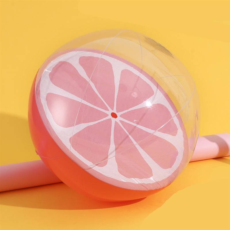 3D semi -transparent orange ball about 28cm