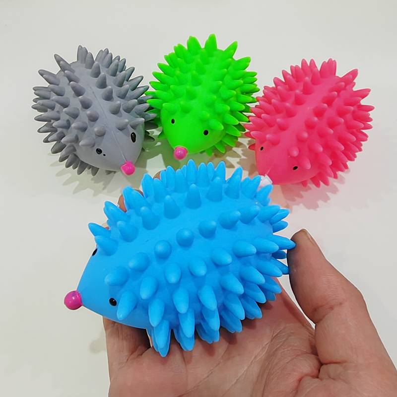 Infant Kindergarten Hands Grab a Small Massage Ball Baby Flowing Soft hedgehog toy Ball Children Plastic Stabbing Ball