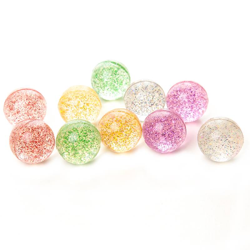 32 transparent gold powder elastic ball, toys, toys, Rainbow Park Rainbow Park Floating Balls Children Playing Betten