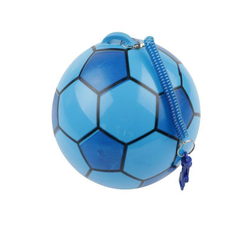 Children's chain football elastic baby inflatable patting watermelon map suspended ball leather balls cognitive sports toys