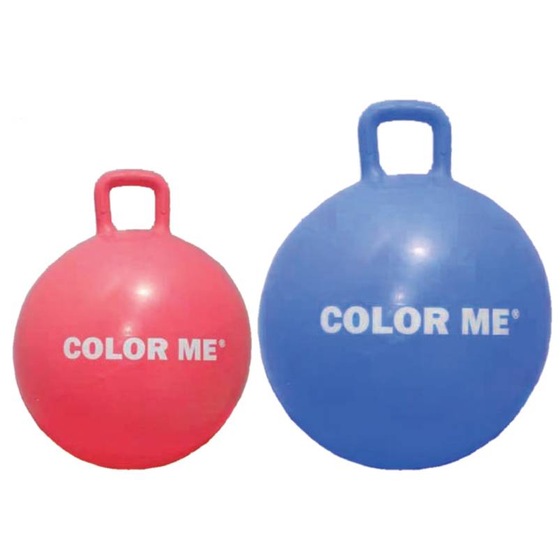 Kalemi 55cm handle ball 45cm jumper balancing physical coordination ability children bouncing training yoga fitness