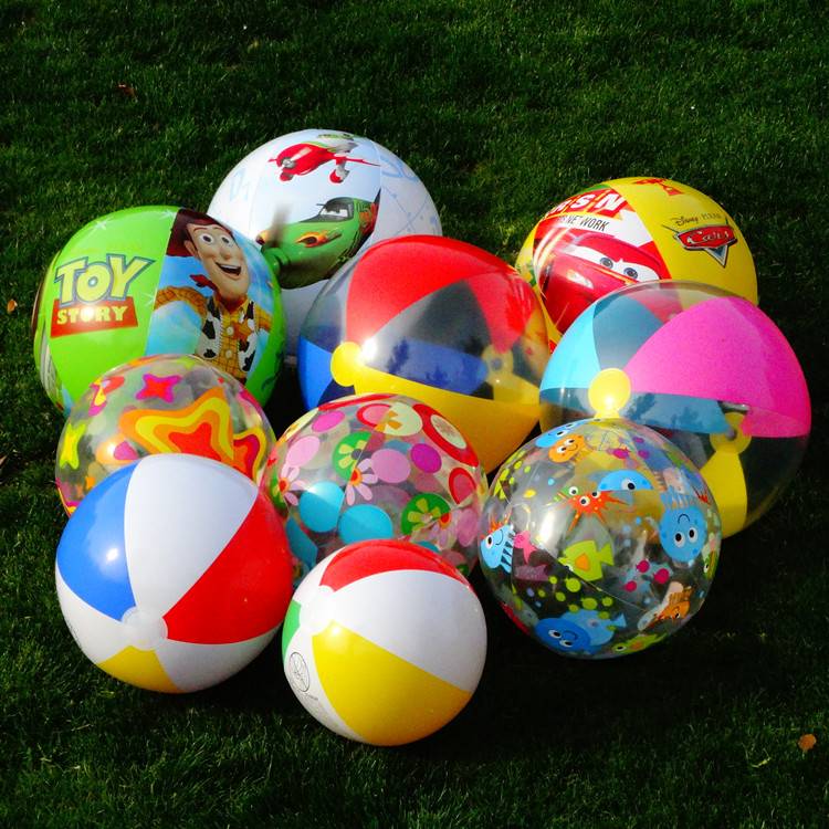 Children's early teaching drama water ball inflatable volleyball beach ball, adult water toy beach ball swimming handball