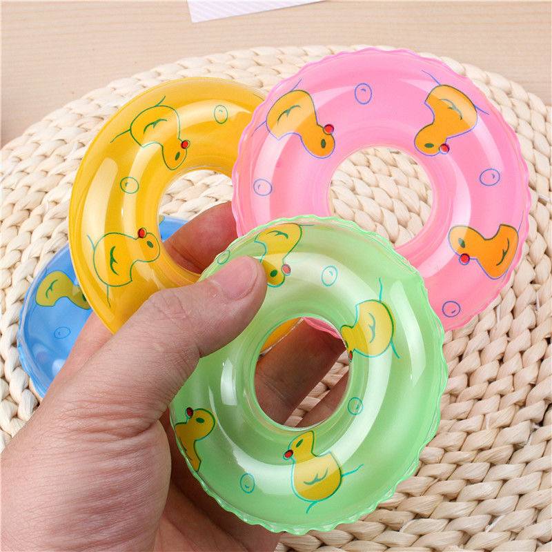 5 mini swimming rings (not repeated inflatable)