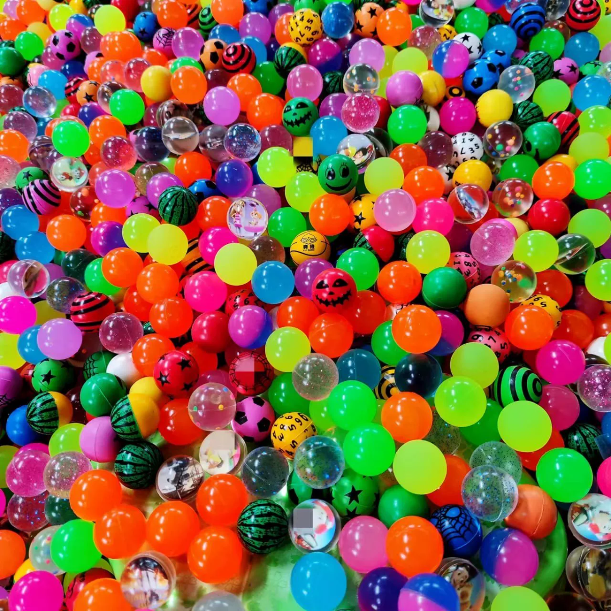 6cm rubber elastic ball glue elastic ball High -elastic ball does not require inflatable 6 cm children's rubber ball high bomb super soft