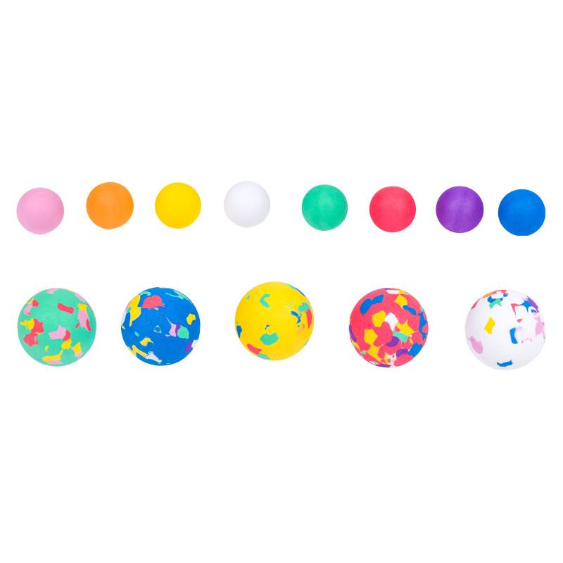 Children's solid bubble sponge ball EVA ball children toys grab color ball elastic ball color bullets
