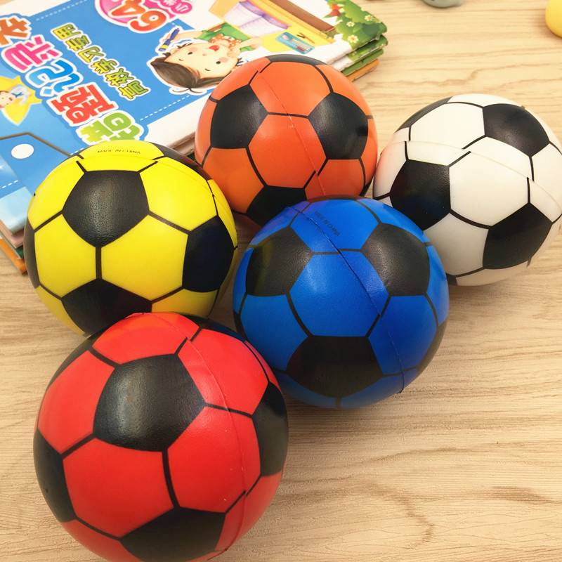 Soccer SpongeBob, toy ball PU solid picoball, toy ball gift for children, 7.5 cm