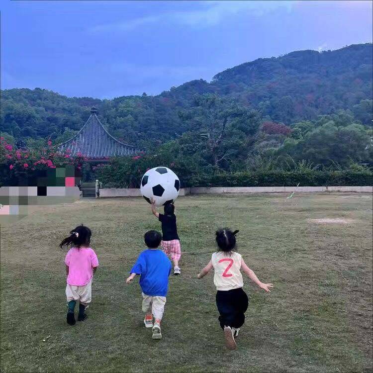World Cup Elastic Football Beach Parent -Child Interactive Ball Swimming Aquarius Plastic Ball Water Toys Activities Prop