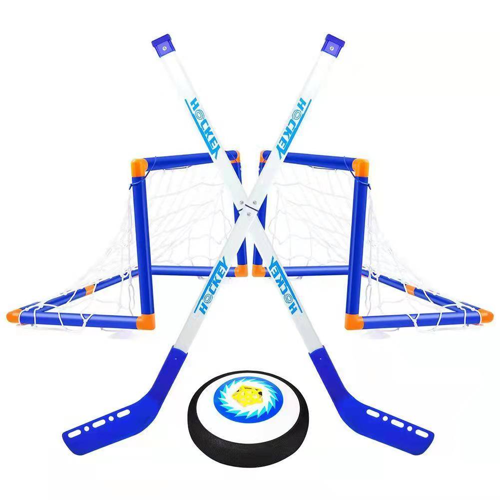 Children's hockey ice club collision ball ball door indoor electric toy kindergarten suspended charging football set