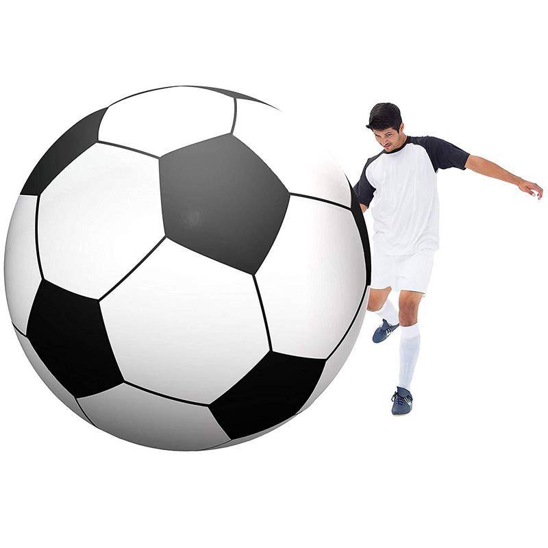 Outdoor inflatable big football kindergarten special leather balls beach grass giant ball parent -child interactive children toy ball