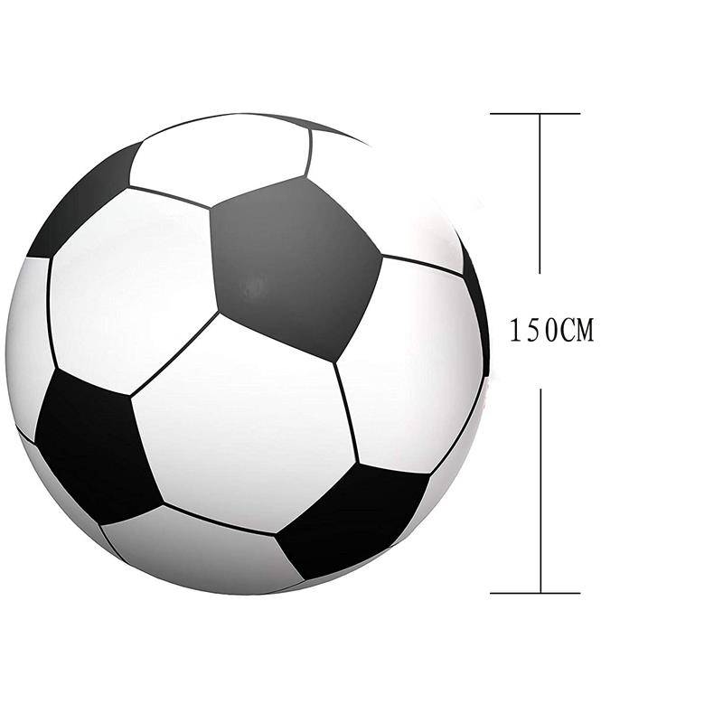 Outdoor inflatable big football kindergarten special leather balls beach grass giant ball parent -child interactive children toy ball