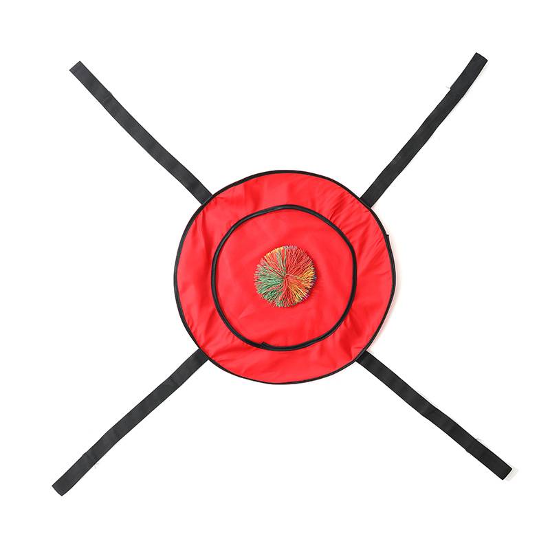 Red-net cloth bouncing ball