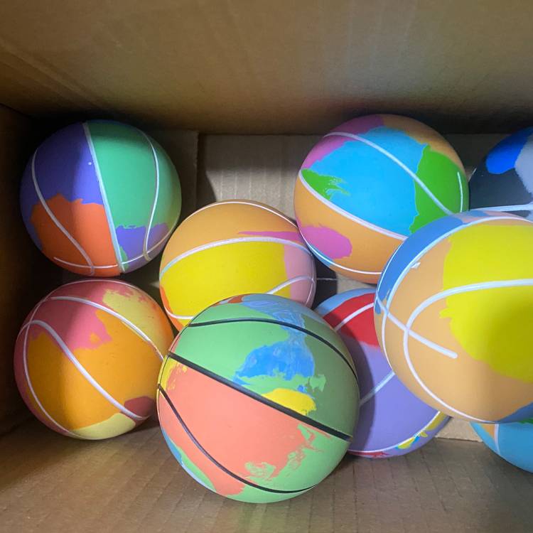 Floral color random color ball