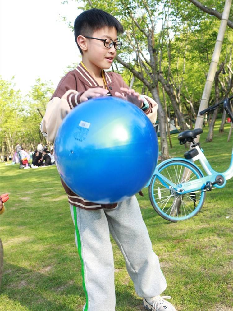Beach ball water inflatable toy ball floating ball children thick elastic shooting ball beach volleyball swimming drama ball