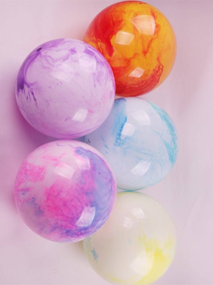 Beach ball water inflatable toy ball floating ball children thick elastic shooting ball beach volleyball swimming drama ball