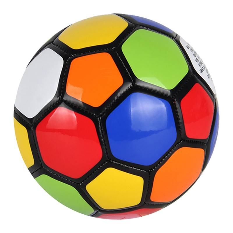 No. 2 Colorful Football Pilling Kindergarten Baby Outdoor Grass Earth Puzzle Parenting Parenting Sports Ball 1-6-year-old boy