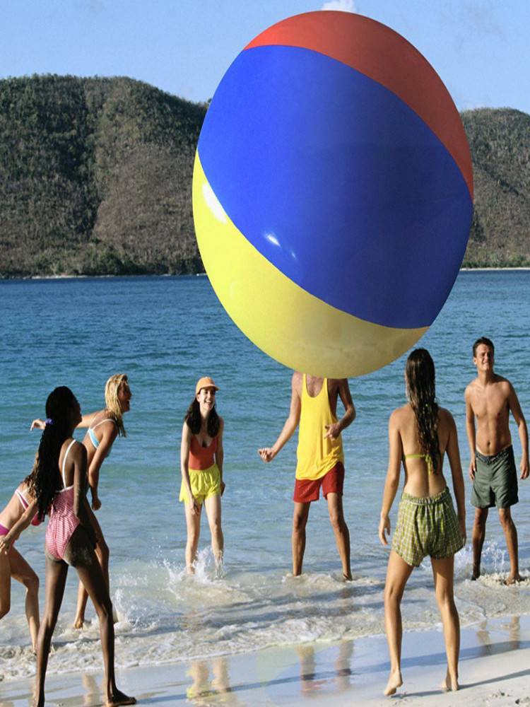 A big ball at the Super Beach Air Model Children's Smart Training Games game prop kindergarten bar