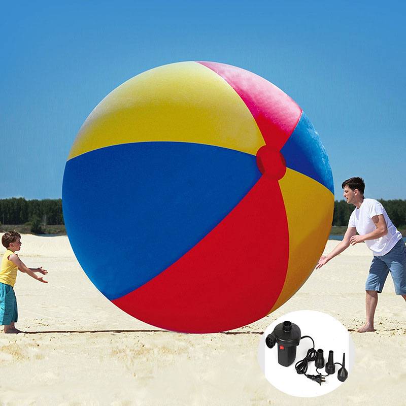 Thickened diameter 80cm color ball+electric pump